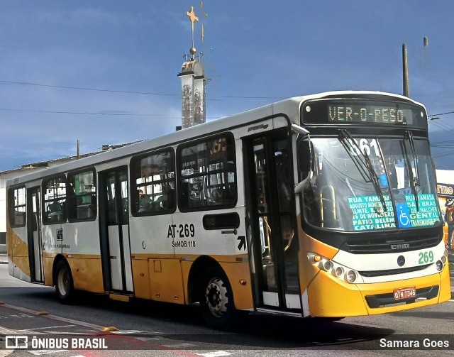 Empresa de Transportes Nova Marambaia AT-269 na cidade de Belém, Pará, Brasil, por Samara Goes. Número da foto: #12794042.