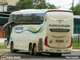 Viação Ouro e Prata 1030 na cidade de Cascavel, Paraná, Brasil, por Felipe Arguelho. Número da foto: #:id.