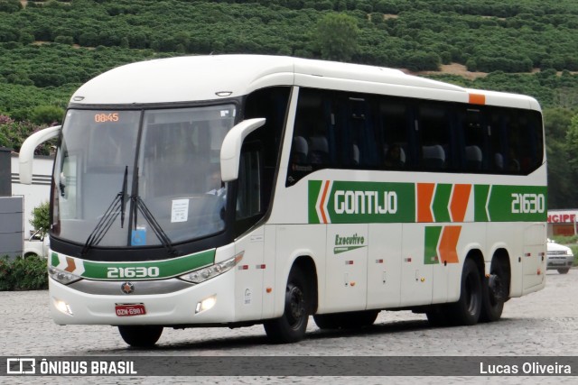 Empresa Gontijo de Transportes 21630 na cidade de Manhuaçu, Minas Gerais, Brasil, por Lucas Oliveira. Número da foto: #12796757.