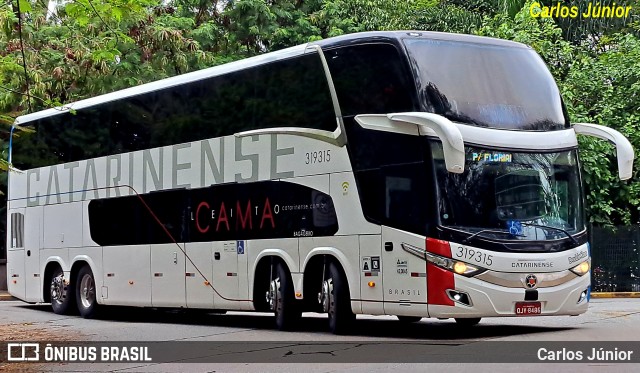 Auto Viação Catarinense 319315 na cidade de São Paulo, São Paulo, Brasil, por Carlos Júnior. Número da foto: #12798019.