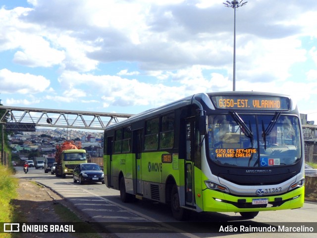 Viação Zurick 31362 na cidade de Belo Horizonte, Minas Gerais, Brasil, por Adão Raimundo Marcelino. Número da foto: #12798430.
