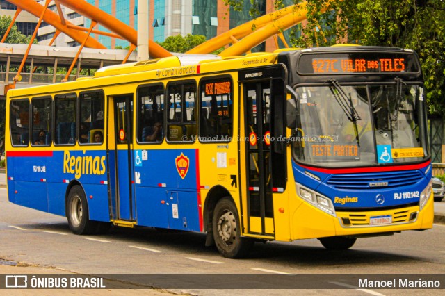 Auto Viação Reginas RJ 110.142 na cidade de Rio de Janeiro, Rio de Janeiro, Brasil, por Manoel Mariano. Número da foto: #12796123.
