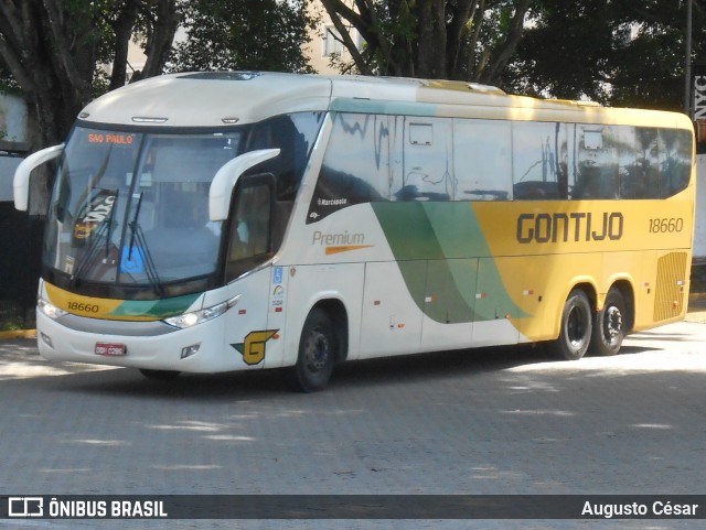 Empresa Gontijo de Transportes 18660 na cidade de Resende, Rio de Janeiro, Brasil, por Augusto César. Número da foto: #12796953.