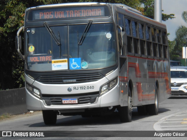 Viação Resendense RJ 192.040 na cidade de Resende, Rio de Janeiro, Brasil, por Augusto César. Número da foto: #12797022.