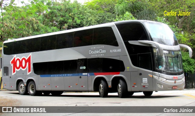 Auto Viação 1001 RJ 108.682 na cidade de São Paulo, São Paulo, Brasil, por Carlos Júnior. Número da foto: #12798459.
