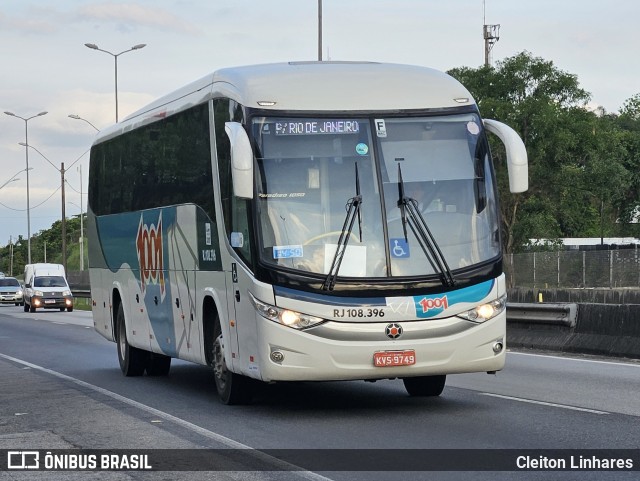 Auto Viação 1001 RJ 108.396 na cidade de São Gonçalo, Rio de Janeiro, Brasil, por Cleiton Linhares. Número da foto: #12796234.