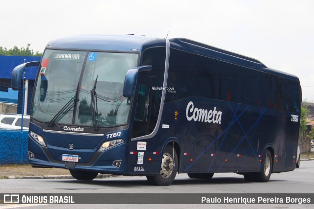 Viação Cometa 721517 na cidade de São Paulo, São Paulo, Brasil, por Paulo Henrique Pereira Borges. Número da foto: #12798042.
