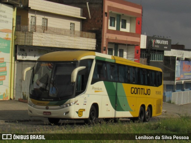 Empresa Gontijo de Transportes 19365 na cidade de Caruaru, Pernambuco, Brasil, por Lenilson da Silva Pessoa. Número da foto: #12797452.