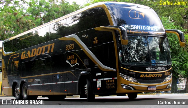 Auto Viação Gadotti 8030 na cidade de São Paulo, São Paulo, Brasil, por Carlos Júnior. Número da foto: #12798171.