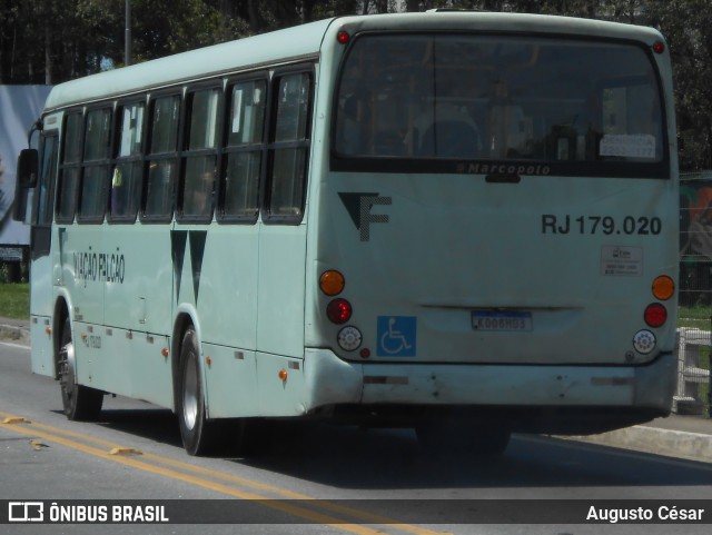 Viação Falcão RJ 179.020 na cidade de Resende, Rio de Janeiro, Brasil, por Augusto César. Número da foto: #12797079.