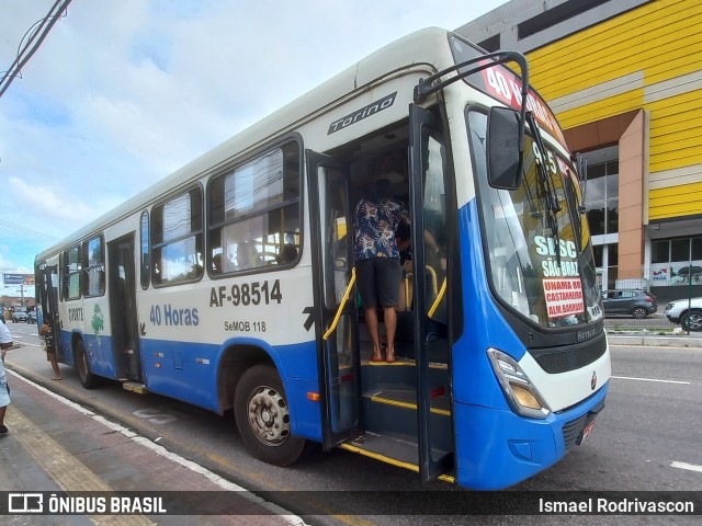 Viação Forte AF-98514 na cidade de Ananindeua, Pará, Brasil, por Ismael Rodrivascon. Número da foto: #12797625.