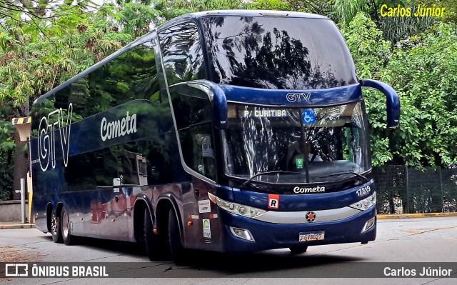 Viação Cometa 17319 na cidade de São Paulo, São Paulo, Brasil, por Carlos Júnior. Número da foto: #12798049.