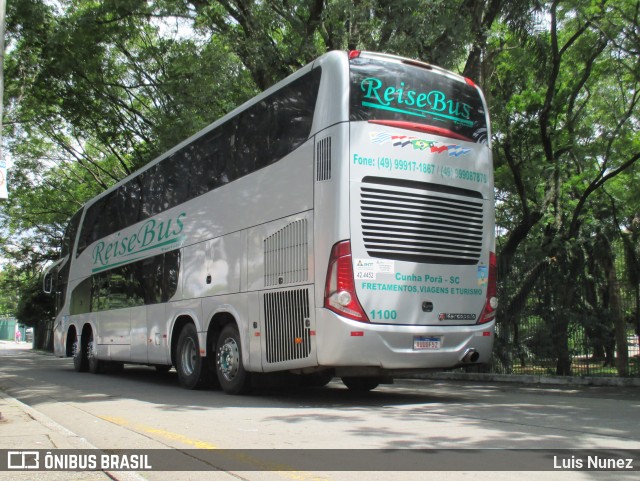 Reise Bus 1100 na cidade de São Paulo, São Paulo, Brasil, por Luis Nunez. Número da foto: #12797466.