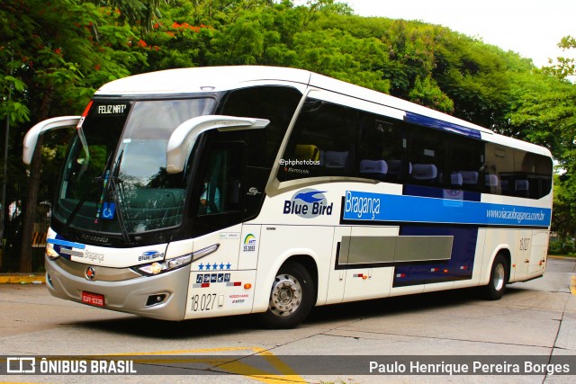 Auto Viação Bragança 18.027 na cidade de São Paulo, São Paulo, Brasil, por Paulo Henrique Pereira Borges. Número da foto: #12797989.