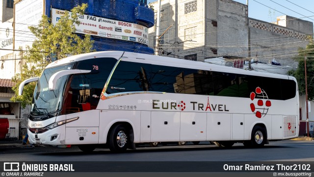Eurotravel Renta de Autobuses 78 na cidade de Gustavo A. Madero, Ciudad de México, México, por Omar Ramírez Thor2102. Número da foto: #12795982.