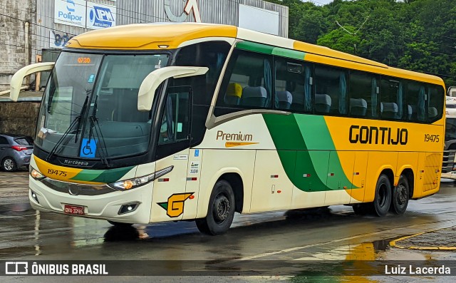 Empresa Gontijo de Transportes 19475 na cidade de Ilhéus, Bahia, Brasil, por Luiz Lacerda. Número da foto: #12796591.