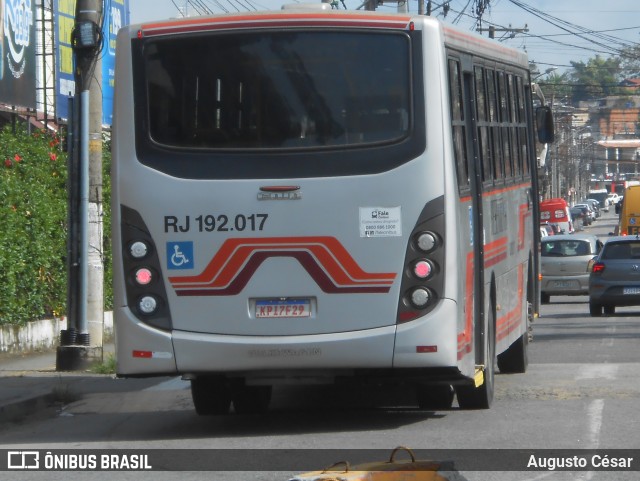 Viação Resendense RJ 192.017 na cidade de Resende, Rio de Janeiro, Brasil, por Augusto César. Número da foto: #12797084.
