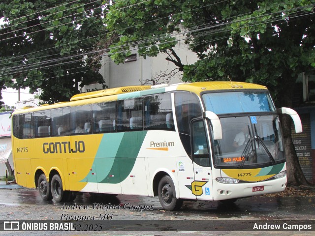 Empresa Gontijo de Transportes 14775 na cidade de Pirapora, Minas Gerais, Brasil, por Andrew Campos. Número da foto: #12798249.
