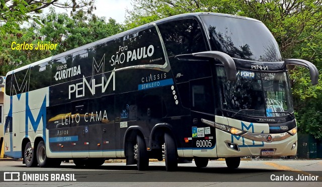 Empresa de Ônibus Nossa Senhora da Penha 60005 na cidade de São Paulo, São Paulo, Brasil, por Carlos Júnior. Número da foto: #12798120.