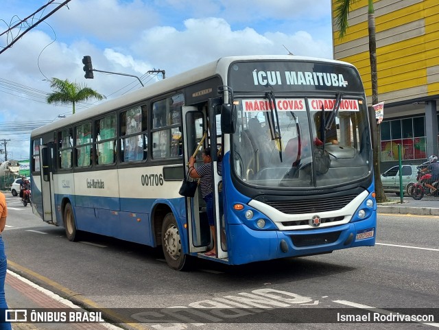 Empresa Fênix Transportes 001706 na cidade de Ananindeua, Pará, Brasil, por Ismael Rodrivascon. Número da foto: #12797430.