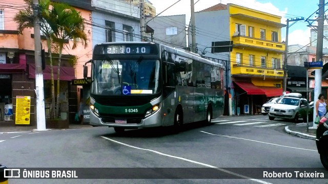 Transunião Transportes 5 6345 na cidade de São Paulo, São Paulo, Brasil, por Roberto Teixeira. Número da foto: #12797428.