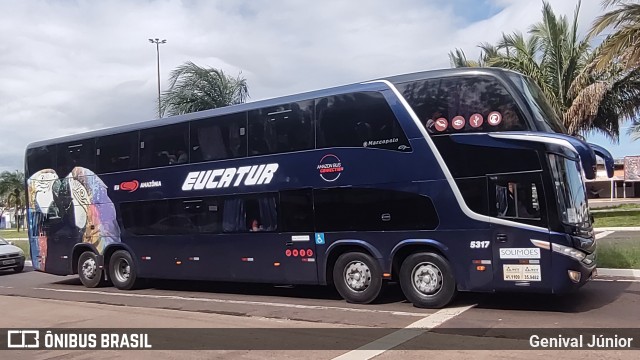 Eucatur - Empresa União Cascavel de Transportes e Turismo 5317 na cidade de Campo Grande, Mato Grosso do Sul, Brasil, por Genival Júnior. Número da foto: #12796990.