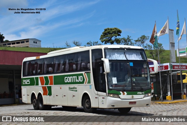 Empresa Gontijo de Transportes 21125 na cidade de João Monlevade, Minas Gerais, Brasil, por Mairo de Magalhães. Número da foto: #12796622.