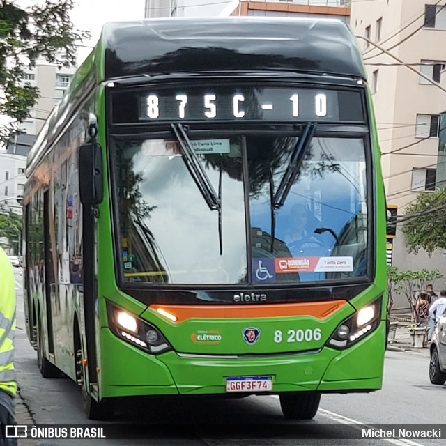 Viação Gato Preto 8 2006 na cidade de São Paulo, São Paulo, Brasil, por Michel Nowacki. Número da foto: #12798323.