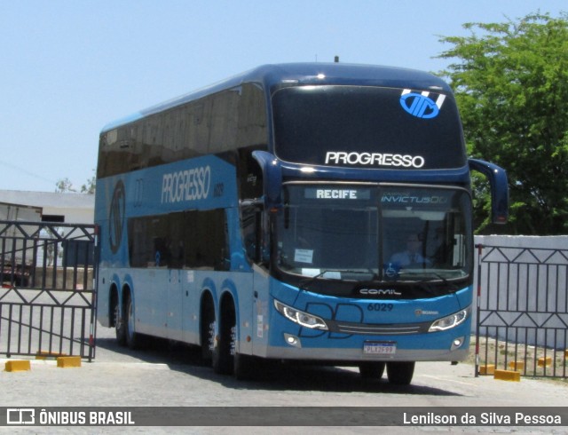 Auto Viação Progresso 6029 na cidade de Caruaru, Pernambuco, Brasil, por Lenilson da Silva Pessoa. Número da foto: #12797554.