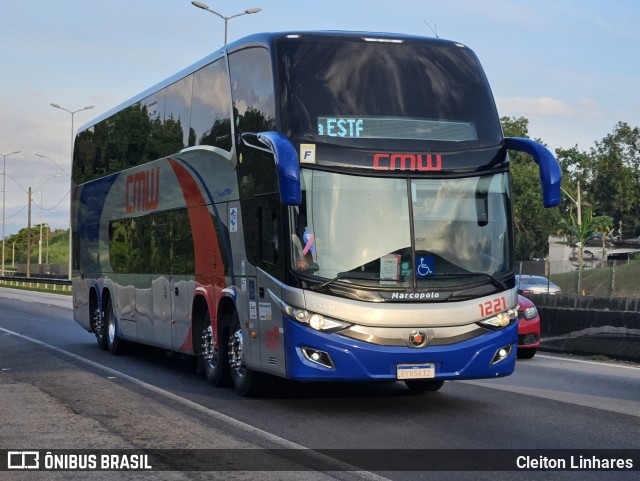 CMW Transportes 1221 na cidade de São Gonçalo, Rio de Janeiro, Brasil, por Cleiton Linhares. Número da foto: #12796238.