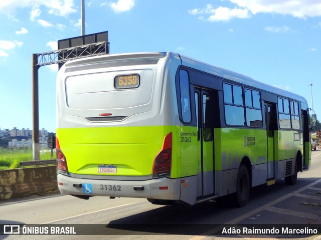 Viação Zurick 31362 na cidade de Belo Horizonte, Minas Gerais, Brasil, por Adão Raimundo Marcelino. Número da foto: #12798434.