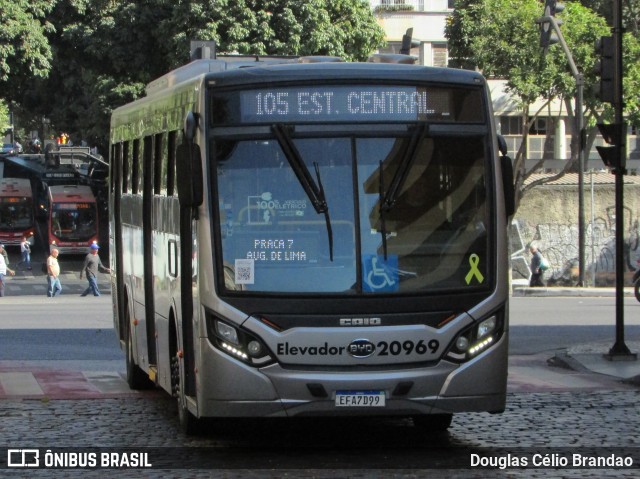 Viação Globo 20969 na cidade de Belo Horizonte, Minas Gerais, Brasil, por Douglas Célio Brandao. Número da foto: #12798349.