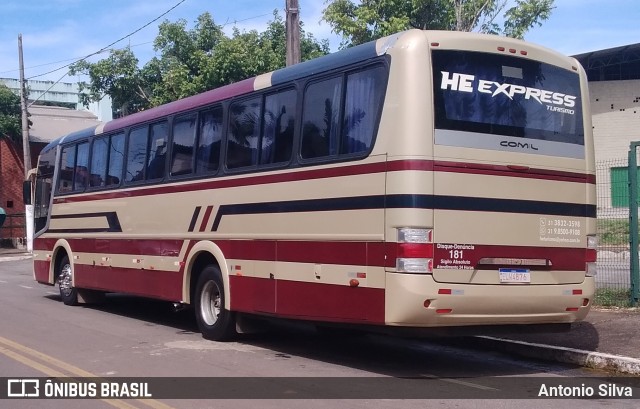 HE Express 4B76 na cidade de Santa Bárbara, Minas Gerais, Brasil, por Antonio Silva. Número da foto: #12796906.