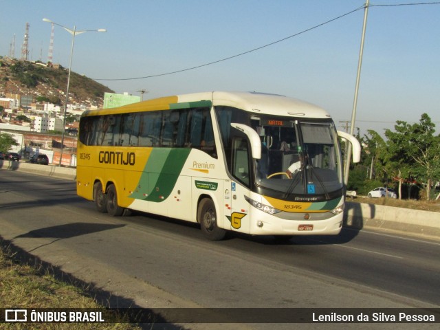 Empresa Gontijo de Transportes 18345 na cidade de Caruaru, Pernambuco, Brasil, por Lenilson da Silva Pessoa. Número da foto: #12797920.