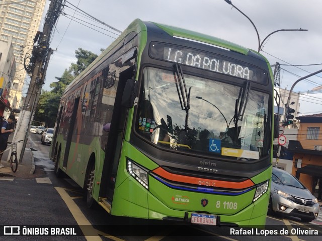 TRANSPPASS - Transporte de Passageiros 8 1108 na cidade de São Paulo, São Paulo, Brasil, por Rafael Lopes de Oliveira. Número da foto: #12797550.