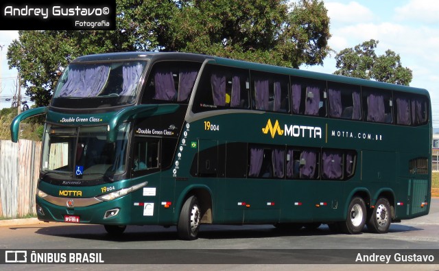 Viação Motta 19004 na cidade de Brasília, Distrito Federal, Brasil, por Andrey Gustavo. Número da foto: #12798236.