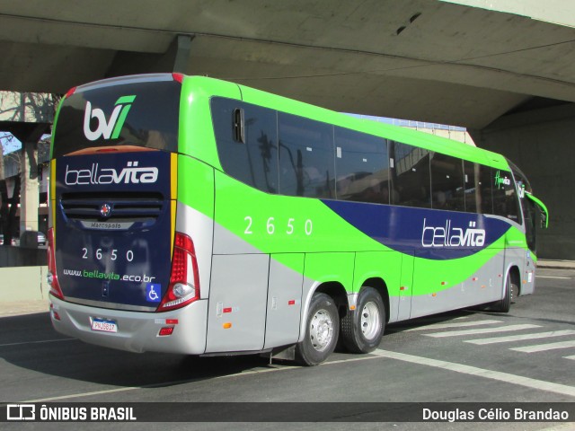 Bella Vita Transportes 2650 na cidade de Belo Horizonte, Minas Gerais, Brasil, por Douglas Célio Brandao. Número da foto: #12797745.