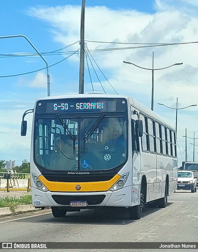 Via Sul TransFlor 5135 na cidade de São Gonçalo do Amarante, Rio Grande do Norte, Brasil, por Jonathan Nunes. Número da foto: #12797297.