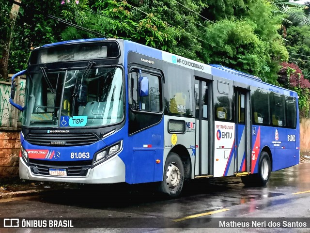 Next Mobilidade - ABC Sistema de Transporte 81.063 na cidade de Diadema, São Paulo, Brasil, por Matheus Neri dos Santos. Número da foto: #12797456.