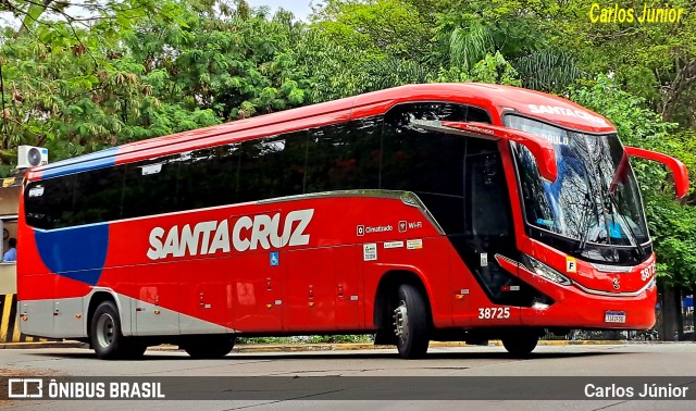 Viação Santa Cruz 38725 na cidade de São Paulo, São Paulo, Brasil, por Carlos Júnior. Número da foto: #12797913.