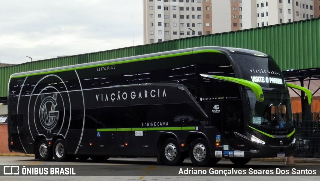 Viação Garcia 98041 na cidade de São Paulo, São Paulo, Brasil, por Adriano Gonçalves Soares Dos Santos. Número da foto: #12796139.
