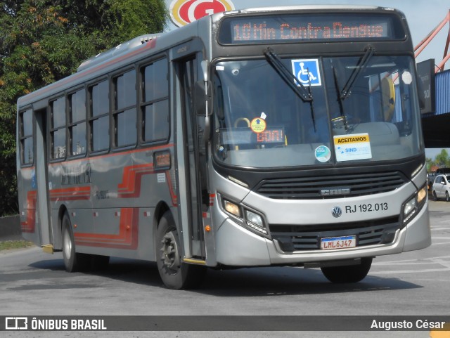 Viação Resendense RJ 192.013 na cidade de Resende, Rio de Janeiro, Brasil, por Augusto César. Número da foto: #12797070.