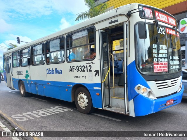 Viação Forte AF-93212 na cidade de Ananindeua, Pará, Brasil, por Ismael Rodrivascon. Número da foto: #12797420.