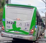 VB Transportes e Turismo 3424 na cidade de Campinas, São Paulo, Brasil, por Tony Maykon Santos. Número da foto: #:id.