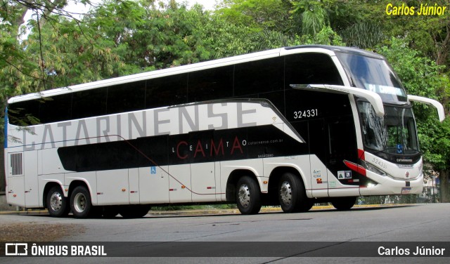 Auto Viação Catarinense 324331 na cidade de São Paulo, São Paulo, Brasil, por Carlos Júnior. Número da foto: #12798507.