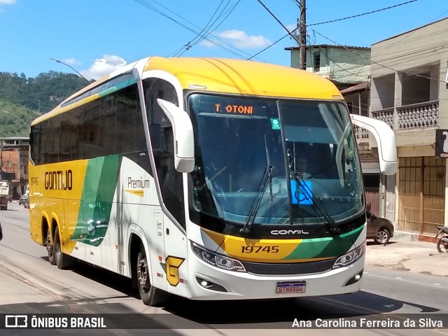 Empresa Gontijo de Transportes 19745 na cidade de Timóteo, Minas Gerais, Brasil, por Ana Carolina Ferreira da Silva. Número da foto: #12801009.