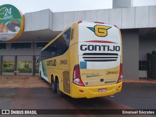 Empresa Gontijo de Transportes 21460 na cidade de Corbélia, Paraná, Brasil, por Emanuel Sócrates. Número da foto: #12799352.