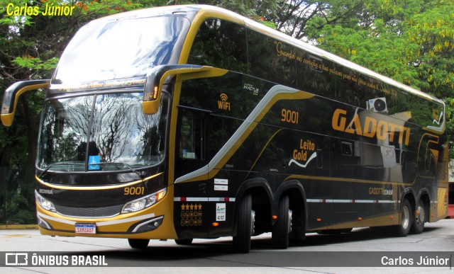 Auto Viação Gadotti 9001 na cidade de São Paulo, São Paulo, Brasil, por Carlos Júnior. Número da foto: #12800888.
