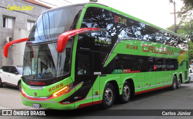 Autobuses Cruceña 2022 na cidade de São Paulo, São Paulo, Brasil, por Carlos Júnior. Número da foto: #12798514.