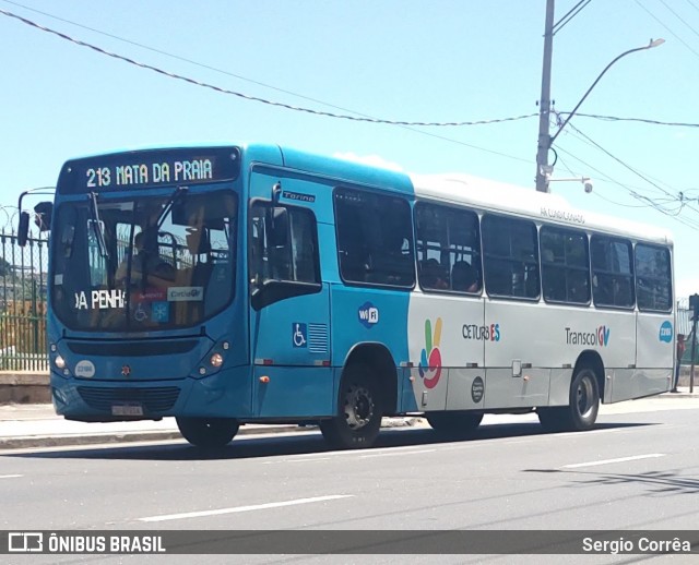 Viação Grande Vitória 23186 na cidade de Vitória, Espírito Santo, Brasil, por Sergio Corrêa. Número da foto: #12800422.